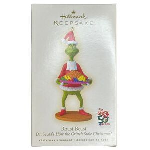 Hallmark Keepsake Grinch Roast Beast Christmas Ornament 50th Birthday